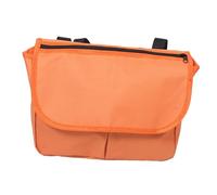 BAZEITFLOW High Visibility Orange Wheelchair Side Organizer Bag for Seniors with Easy Access Hanging Design Convenient Storage for Walker and Mobility Accessories for Travel and