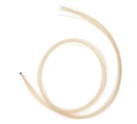 BAZEITFLOW Horse Hair for Violin Cello Erhu Bows Natural Color Unbleached String Instrument Replacement Hair Suitable for All Bow
