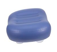 BAZEITFLOW Inflatable Hot Tub Booster Seat Cushion with Strong Suction Cups Foldable Portable Bath Pillow for Adults Non Slip Spa Cushion Pad Comfortable Support for Home Spa Relaxation