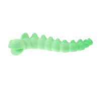 BAZEITFLOW Interactive Caterpillar Dog Chew for Dogs Wear Resistant Molar Vibrant Green Pet Plaything for Dental Health and Entertainment
