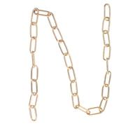BAZEITFLOW Iron Light Chain Chandelier Accessory in French Gold Finish Hanging Fixture Link for Home to Install and Wear-Resistant Decorative Pendant