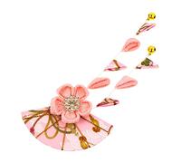 BAZEITFLOW Japanese Kimono Tassel Hair Clip Beautiful Floral Hair Accessory for Women Durable and Lightweight for Traditional Outfits for Everyday Wear