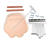 BAZEITFLOW Key Kalimba Thumb Piano DIY Kit for Beginners Musicians Easy Assemble Finger Piano African Instrument Gift for Christmas Birthday