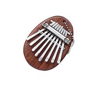 BAZEITFLOW Key Miniature Kalimba Thumb Piano Musical Instrument for Beginners and Adults Ergonomic Wooden Body with Manganese Keys Clear Pleasant Sound for Performance Recording Outdoor and