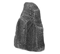 BAZEITFLOW Lightweight Foam Fake Garden Rockery Prop Faux Rock for Outdoor Lawn Stage Decorations and Film Exhibitions Easy to Move Artificial Landscape Rock Gray