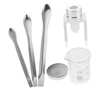 BAZEITFLOW Lipstick Craft Kit Safe and Reliable DIY with Silicone Mold Lipstick Maker and Plastic Spatula for Beginners and Beauty Enthusiasts on The Go Or at Home Use