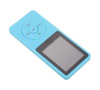 BAZEITFLOW Lossless Sound Music Player Portable Player with Classic Buttons Compact Design for Adults Long Battery Life Stylish Blue