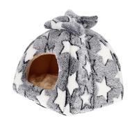 BAZEITFLOW Lovely Rat Nest Cozy Hamster Cabin Fluffy Guinea Pig Hideout Warm Sleeping House for Pets Comfortable No Smell for Guinea Pigs and Hamsters Design