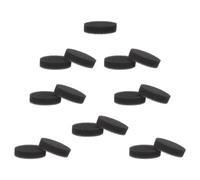 BAZEITFLOW Makeup Brush Cleaning Sponge Set 15-piece Activated Carbon Dry Cleaning Kit for Makeup Brushes Includes Replacement Sponge