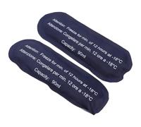 BAZEITFLOW Medical Ice Packs for Cooler 2pcs Reusable Gel Packs Small Size Travel for Medications Insulin Cooler Bag