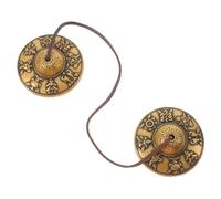 BAZEITFLOW Meditation Chime Bell Brass Wind Chimes for Yoga Singing Meditation and Home Decor Easy to Use Musical Instrument for Beginners and Performers Beautifully Crafted Feng Shui
