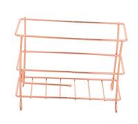 BAZEITFLOW Metal Cat Litter Scoop Holder Rack Space-efficient Iron Base for Easy Storage and Organization of Litter Scoops Hollow Design Reduces and Home Appeal