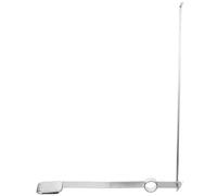 BAZEITFLOW Metal Garbage Bin Pedal Replacement for 80l Outdoor Trashcan Large Sturdy Foot Pedal Accessory for Garden Waste Bins for Outdoor Use