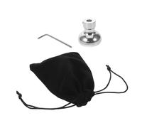 BAZEITFLOW Metal Tuning Fork Holder Stand with Multihole Design for Enhanced Sound Transmission Compatible Replacement Part with Protective Bag for Musical Instrument Repair and Beauty