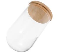 BAZEITFLOW Micro Landscape Dust Cover Vases Glass Landscaping Bottle Ecological Fish Tank Hydroponics Planter Glass Terrariums for Plants Plant Pots for Hydroponics Planter Transparent