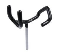 BAZEITFLOW Microphone Boom Pole Holder Support Stand for C-stands and Recording Boom Poles Lightweight Compact Black Microphone Suspension Arm for Audio-visual Equipment