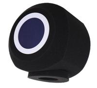 BAZEITFLOW Microphone Isolation Shield with Pop Filter Noise Cancellation High-density Foam Mic Cover for Singing Recording Live Streaming and Karaoke Portable Soundproof Windscreen for Clear