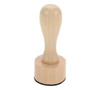 BAZEITFLOW Mini Ink Blending Tool with Durable Wooden Handle Pad Clamping Design for Easy Replacement Nail Care Tool for Professional Salon and Home Use Protects Hands From Polish Removers