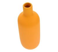 BAZEITFLOW Minimalist Ceramic Vase for Dried Flower Holder Round Colorful Flower Arranging Holder Stable Flat Bottom Decorative Craft for Home Desk Bookshelf Display