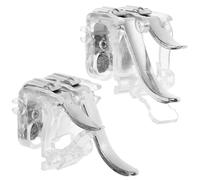 BAZEITFLOW Mobile Game Controller Triggers and Joystick for Shooting Games Sensitive Trigger Button Set Compatible Survival Rules Lightweight Gaming Supply for Mobile Phone Accessories