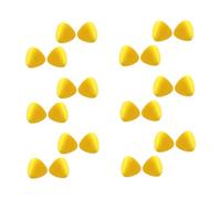 BAZEITFLOW Moldable Sound Blocking for Sleep and Noise Cancellation Soft Comfortable Fit for Studying Work Travel Yellow Lightweight and Reusable