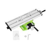 BAZEITFLOW Multifunction Worktable Bench Drill Rack Mini Drill Stand Cross Slide Table for Small Bench and Milling Machines Practical Heavy-Duty Slide Table for Workshop Use