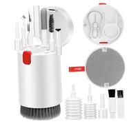 BAZEITFLOW Multifunctional Phone Cleaning Kit Abs Electronic Device Cleaner for Laptops Keyboards Cameras Easy to Use Tools for Dust Fingerprint Removal with Convenient Storage