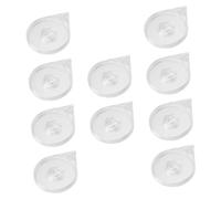 BAZEITFLOW Nail Striping Tape Holder and Manicure Striping Tape Case 10pcs Acrylic Gold Silver Line Box for Nail Art Supply Professional for Home and Salon Use