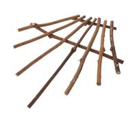 BAZEITFLOW Natural Finger-Shaped Rattan Frame Ornament 35X30Cm Wooden Twig Branches for Holiday Party Photo Props Kindergarten Rustic DIY Craft Decoration