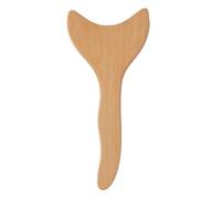 BAZEITFLOW Natural Wood Gua Tool Portable Wooden Scraping for Home and Salon Use Ergonomic Design for Comfortable Grip Wellness Construction