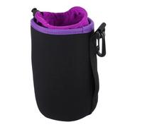 BAZEITFLOW Neoprene Pouch for Camera Lens Camera Lens Accessories Shockproof Waterproof Sand-Resistant with Belt Loop and Snap Swivel Clip Travel Photography