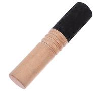 BAZEITFLOW Nepal Handmade Wooden Singing Bowl Mallet with Pu Leather Cover, Medium 13cm Sound Bowl Stick Accessory for Meditation and Yoga Relaxation