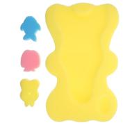 BAZEITFLOW Newborn Pad Soft Bath Comfort Mat Thick Sponge Tub Cushion Safe Washing Support for Boy Girl Bath