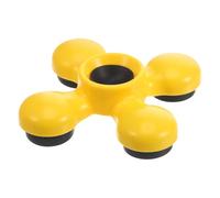 BAZEITFLOW Non Slip Cello Endpin Pad Yellow Rubber Floor Protector Stable Holder for Comfortable Playing Posture Easy Installation Portable for Practice and Performance