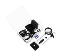 BAZEITFLOW Optical Experiment Set for Physics Teaching - 6pcs Science Education Kit with Plane Mirror, Prism, Convex and Concave Lenses - Physics Optical Equipment for Classroom Use