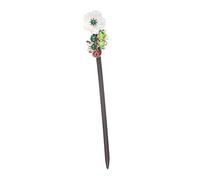 BAZEITFLOW Oriental Hair Fork Vintage Floral Hair Stick Retro Chinese Hairpin for Women Antique Finish for Traditional Festivals and Weddings for Family Gatherings