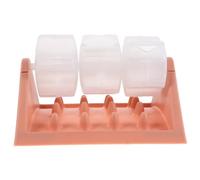 BAZEITFLOW Pet Feeder Cat Food Dispenser Toy Slow Feeding Enrichment Interactive Game for Kittens and Adult Cats Treat Puzzle