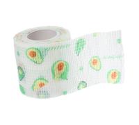 BAZEITFLOW Pet Self Bandage Wrap Avocado Pattern Non-woven Tape for Dogs Cats for Elastic Comfortable Fit for Paws Legs and Outdoor Adventures