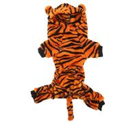 BAZEITFLOW Pet Thermal Clothing Doggie Winter Jacket and Warm Vest for Medium Dogs for Cold Weather Walks This Puppy Clothes Includes Cozy Sweater Tiger Print Design for Outdoor Adventures