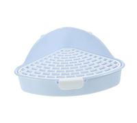 BAZEITFLOW Pet Toilet Corner Litter Box for Rabbit Potty Training for Animals Like Dutch Pigs and Hamsters Easy to Use As Pet Pee Toilet