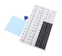 BAZEITFLOW Piano Key Sticker Removable Keyboard Guide Note Sticker for Key Piano Music Keyboard Beginners Letters