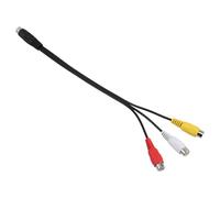 BAZEITFLOW Pin S-video to Video Adapter Cable Replacement Conversion Cord for Tv Projector Monitor Robust Construction with Minimalist Design for Versatile Connection