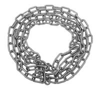 BAZEITFLOW Plastic Coil Chain Barrier for Parking Lot Safety Lightweight Warning Delineator Link Chain for Crowd Control Traffic Guidance and Temporary Boundaries