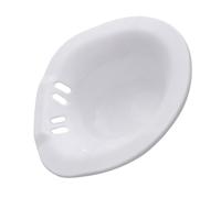 BAZEITFLOW Plastic Sitz Bath Basin for Toilet Seat with Overflow Non-Slip Postpartum Care Wash Basin for Pregnant Women and Elderly Wall-hangable Fits Toilets for Comfortable Hygiene