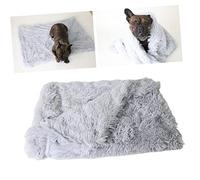 BAZEITFLOW Plush Pet Mat Double Layer Blanket for Dogs Cats Cozy Soft Cushion for Chairs Floors Lightweight Portable for Pets Durable Easy to Store