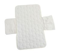 BAZEITFLOW Portable Foldable Changing Mat with Cotton Pad Soft Diaper Mat for Travel Playtime and Short Trips Multipurpose Essential with Bear Pattern