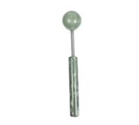 BAZEITFLOW Portable Jade Handheld Massage Hammer for Full Body and Face Multi-Functional Massager Stick for Neck Back Legs and Waist Lightweight Compact Tool to Promote and Relax Random Color
