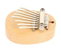 BAZEITFLOW Portable Key Kalimba Thumb Piano with Natural Wood Body Smooth Play Musical Instrument for Beginners and Music Lovers Compact Finger Piano with Craftsmanship and Beautiful Melody