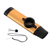 BAZEITFLOW Portable Metal Kazoo for Adults Beginner-friendly Musical Instrument with Bright Sound Lightweight Travel-sized Flute for Music Performances Guitar and Ukulele Partner