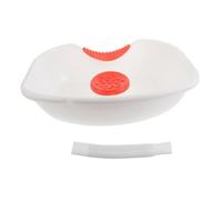 BAZEITFLOW Portable Shampoo Basin for Bedridden Patients with Drain Hose Impact-Resistant Elderly Hair Wash Sink for Disabled Pregnant Women Home Travel Hospitals